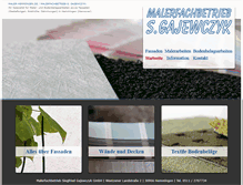 Tablet Screenshot of maler-hemmingen.de